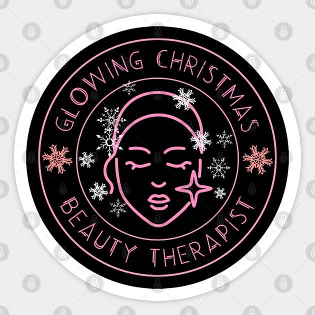 Beautician Gift Christmas Sticker by stressless